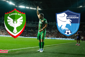 Süper Lig’de ilk maçına çıktı: Amedspor Erzurumspor’a karşı 3 puanı 3 golle aldı!