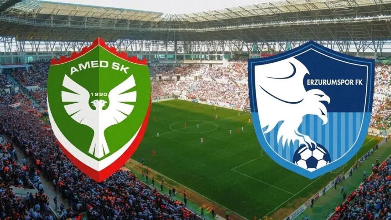 Amedspor Erzurumspor maçı Bursaspor ve Trabzonspor maçlarını solladı!