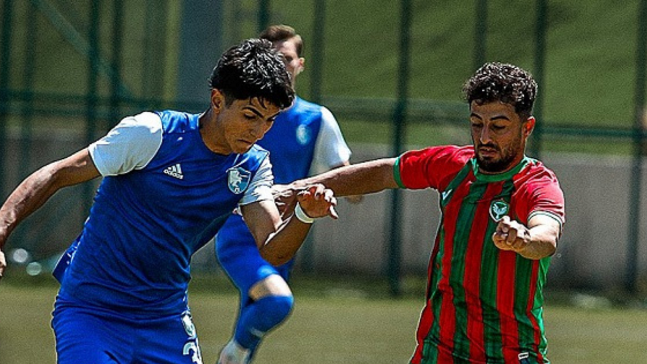 Amedspor U19 ve Erzurumspor U19 hazırlık maçında karşı karşıya geldi