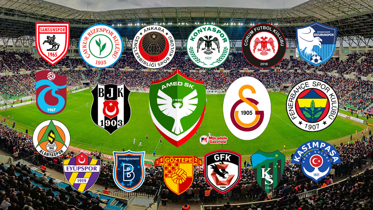 Süper Lig’in en yaşlı takımı belli oldu: İşte Amedspor’un sıralaması!