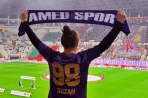Trabzon’da Amedspor forması giyen bir kadına saldırı!