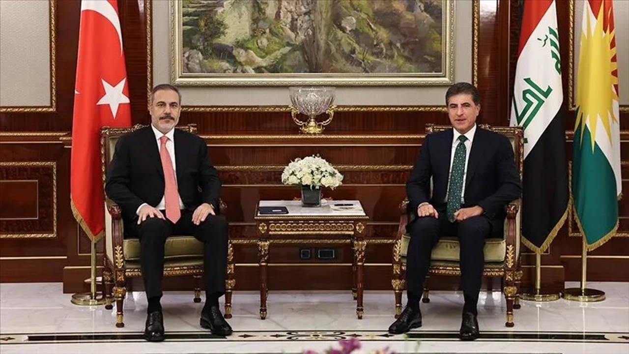 Bakan Fidan, Neçirvan Barzani ve Mesrur Barzani ile telefonda görüştü