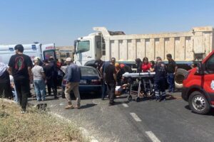 Batman-Diyarbakır yolunda trafik kazası: Yaralılar var!