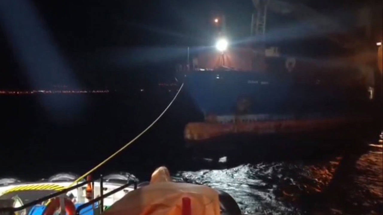 Çanakkale Boğazı’nda gemi arızası
