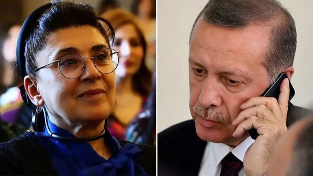Cumhurbaşkanı Erdoğan'dan Leyla Zana'ya başsağlığı telefonu