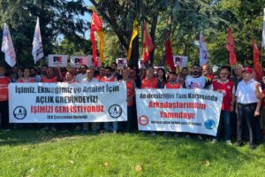 Direnen işçiler açlık grevinde