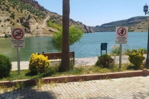 Dicle Baraj Gölü'nde skandal görüntüye DİSKİ’den açıklama
