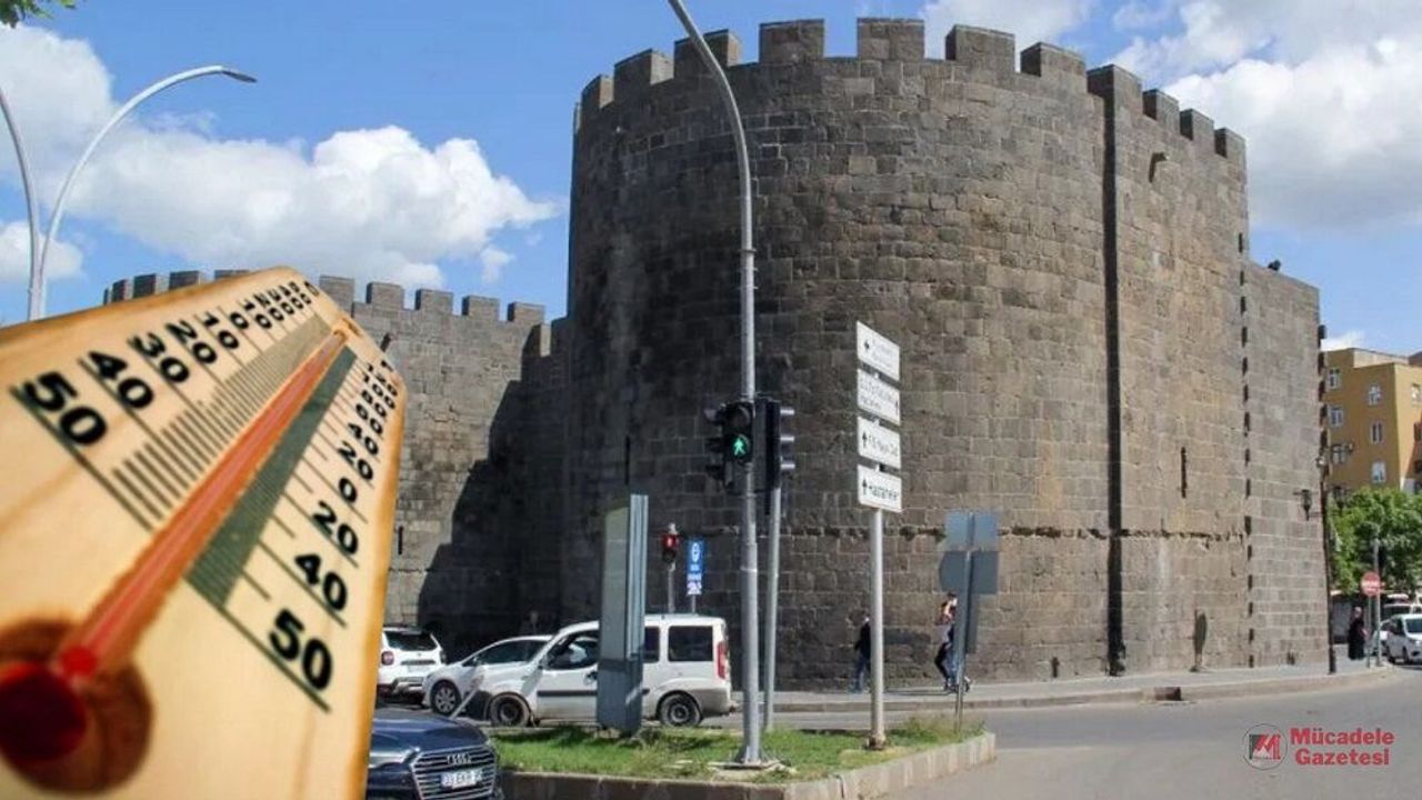 Diyarbakır’ın en sıcak ilçesi belli oldu: İşte tüm ilçelerde hava durumu!