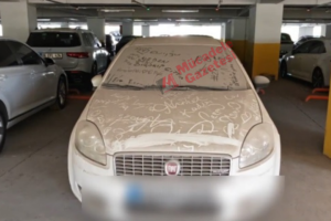 Diyarbakır otoparkında gizemli sakin: Unutuldu mu yoksa kaderine mi terk edildi?