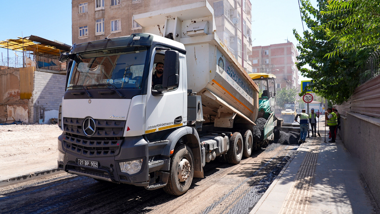 Diyarbakır'da 5 caddede asfalt çalışması başladı: İşte adresleri!