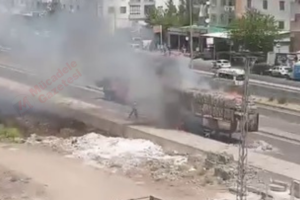 Diyarbakır'da korku dolu anlar: Saniyelerin hayat kurtardığı olay!