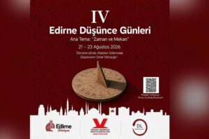 Edirne Düşünce Günleri, 4'üncü kez kapılarını açacak