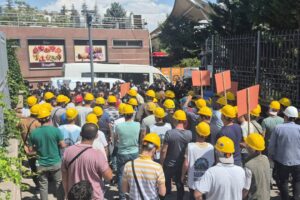Elazığ Eti Gümüş Madencileri ve Doruk Madencilik işçileri gözaltına alındı