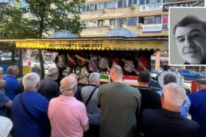 Emekli devrimci öğretmen Mücahit Yaşar son yolculuğuna uğurlandı