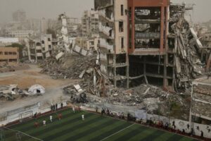 Fransa'da spor fotoğrafları festivalinde Gazze'de çekilen fotoğraf kaldırıldı
