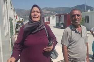 Hataylı depremzedeyi konteynerden çıkın diye tehdit etmişler