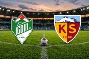Iğdırspor - Kayserispor Maçı Hangi Gün, Saat Kaçta ve Hangi Kanalda?