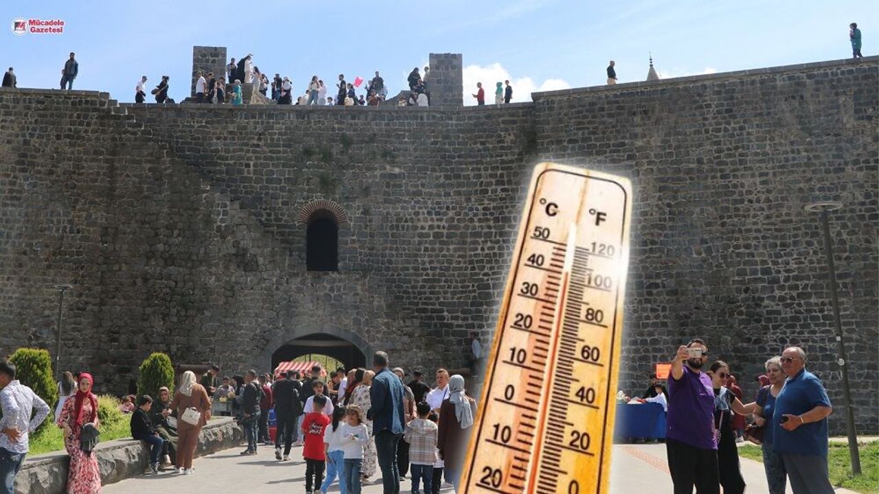 5 Ağustos için sıcaklık tahminleri paylaşıldı: Diyarbakır yine ilk sıralarda
