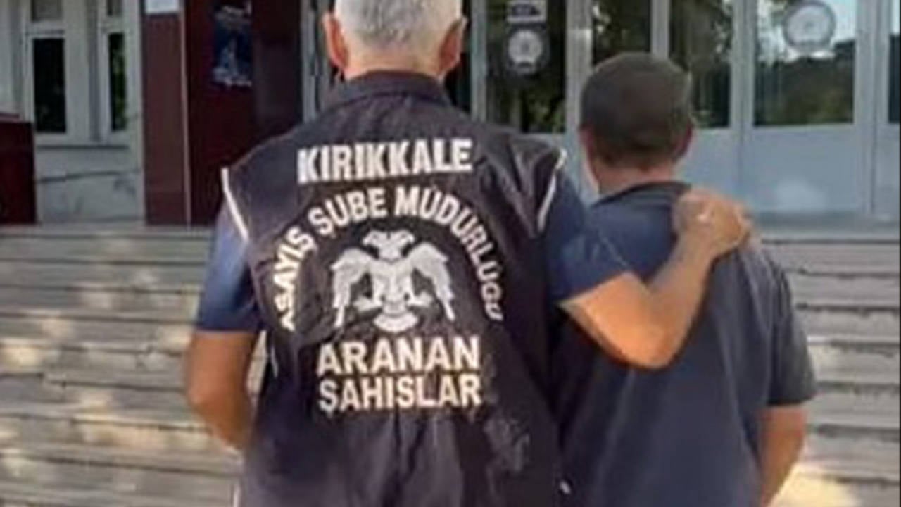Kırıkkale’de 59 yıl hapis cezasıyla aranan firari hükümlü yakalandı