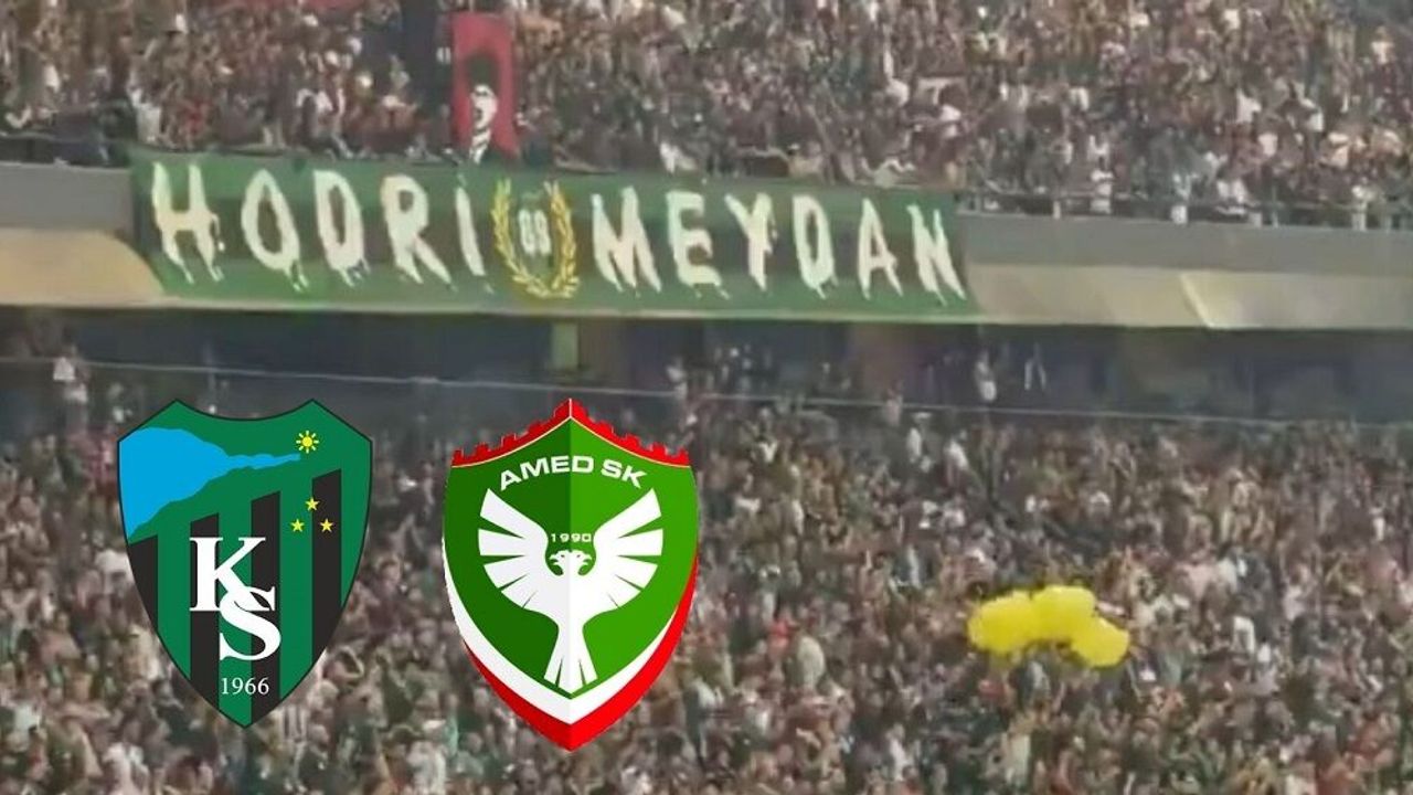 Kocaelispor - Amedspor maçında ırkçı görüntüler!