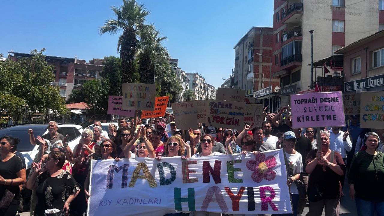 Madene hayır yürüyüşü