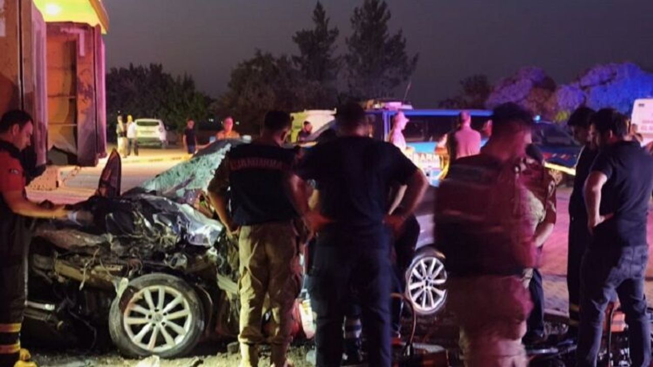 Mardin'de Derik’te kaza: 1 ölü, 2 ağır yaralı