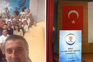 MEB’den ‘AKP’ savunması: Okulun tamamı kullanılmadı