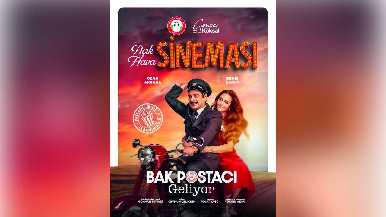 Menteşe’de açık hava sineması mahallelerde