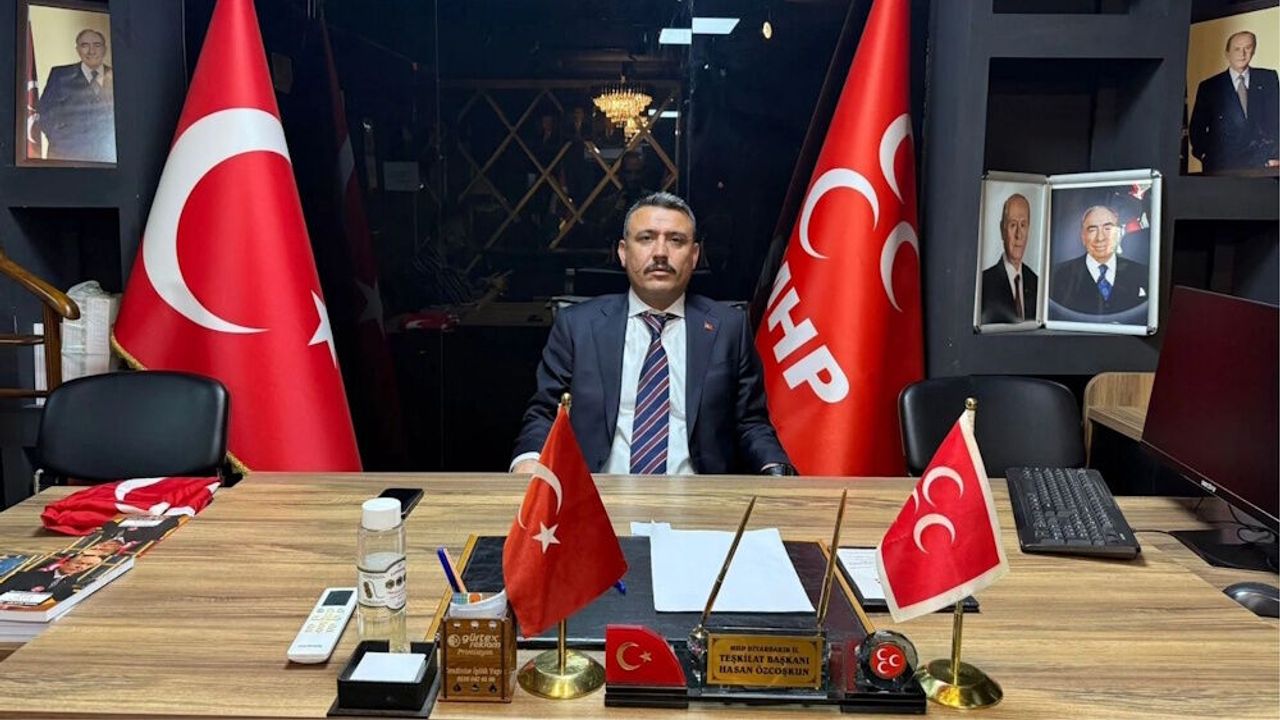 MHP Diyarbakır'da il başkanı değişti: Yeni başkandan ilk açıklama!