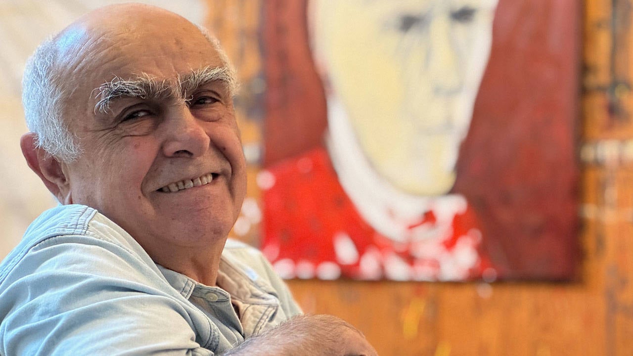 Ressam, heykeltraş İsmail Yıldırım: Koyu siyahın içinden süzülen ışık