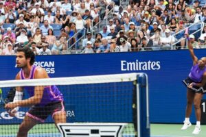 Serena Williams-Carlos Alcaraz ikilisi ABD Açık'ta çeyrek finalde