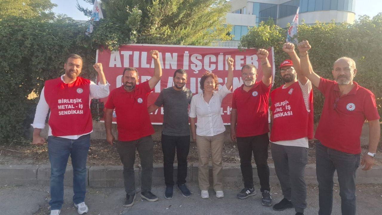 SOL Parti’den Panelsan işçilerine dayanışma ziyareti