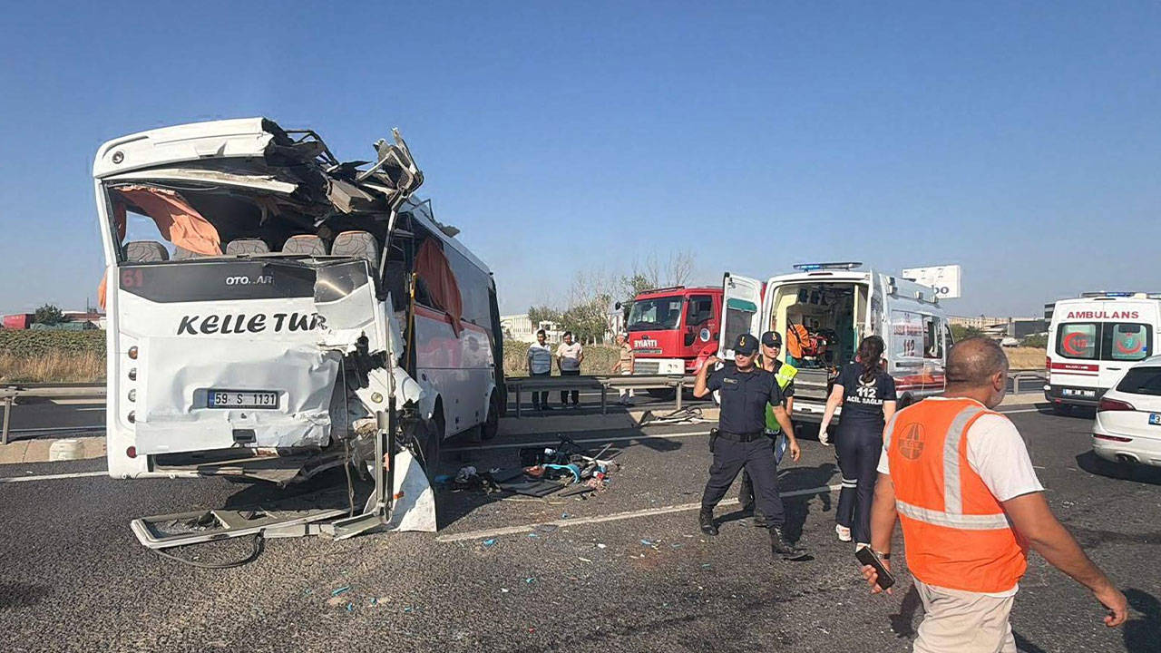 Tekirdağ’da işçi servisleri yolcu otobüsüyle çarpıştı: 29 yaralı
