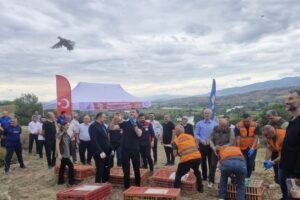 Tokat'ta kene vakalarına karşı 1500 keklik ve sülün doğaya bırakıldı