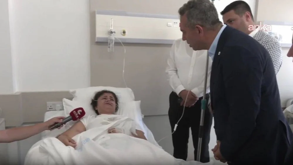 YENİ Parti Heyeti, Girne'de yaralıları ziyaret etti