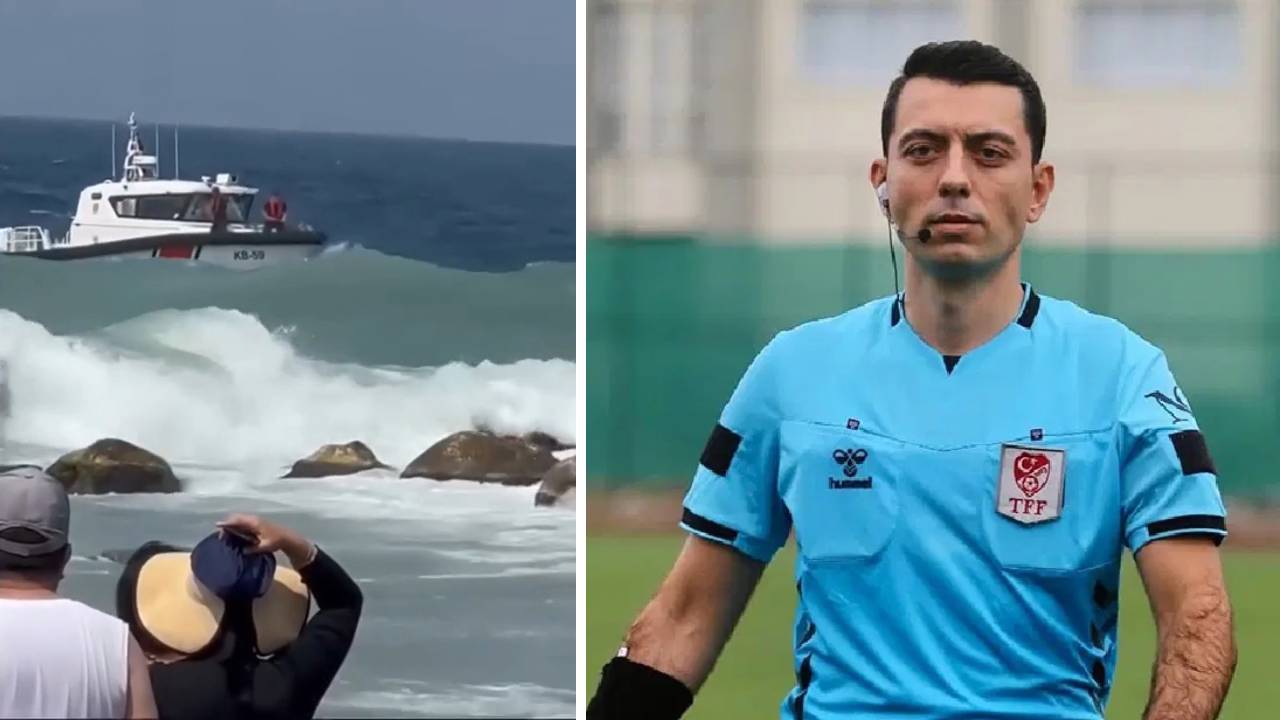 Zonguldak'ta yasağa rağmen denize giren hakem Hakan Ergin boğularak yaşamını yitirdi