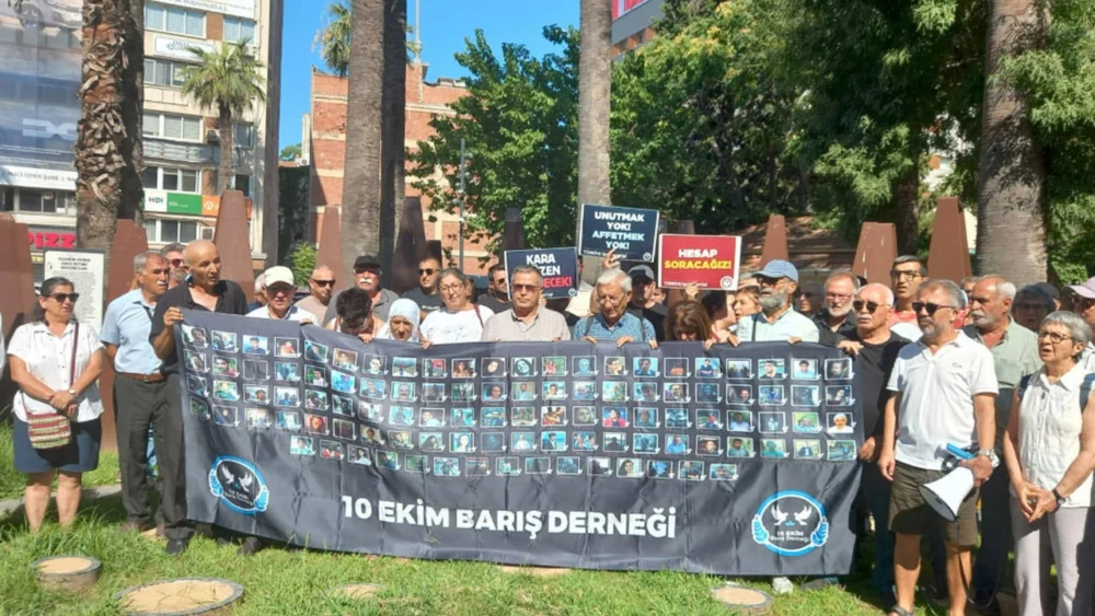 10 Ekim Derneği: Sanık Yıldız duruşmaya çıksın