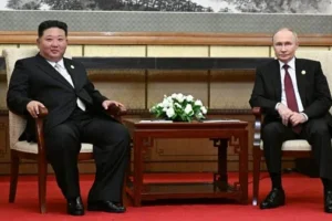 Putin, Kim Jong-un’u Kuzey Kore’nin kuruluş yıl dönümü dolayısıyla kutladı
