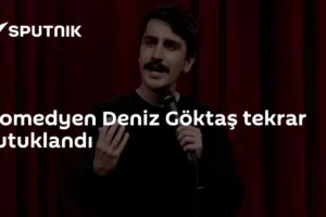 Komedyen Deniz Göktaş tekrar tutuklandı