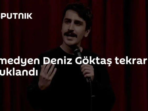 Komedyen Deniz Göktaş tekrar tutuklandı