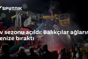 Av sezonu açıldı: Balıkçılar ağlarını denize bıraktı