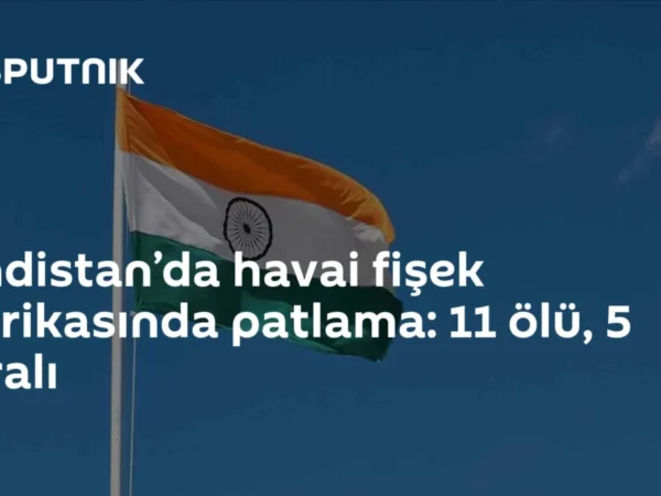 Hindistan’da havai fişek fabrikasında patlama: 11 ölü, 5 yaralı