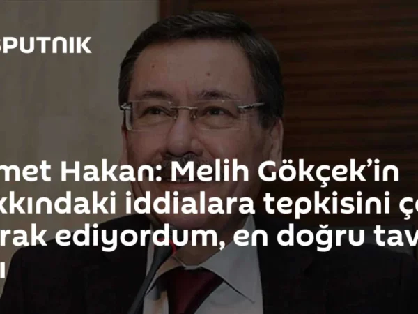 Ahmet Hakan: Melih Gökçek’in hakkındaki iddialara tepkisini çok merak ediyordum, en doğru tavrı aldı