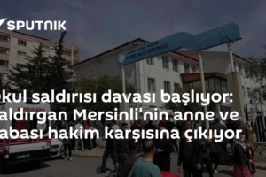 Okul saldırısı davası başlıyor: Saldırgan Mersinli'nin anne ve babası hakim karşısına çıkıyor