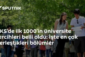 YKS’de ilk 1000’in üniversite tercihleri belli oldu: İşte en çok yerleştikleri bölümler