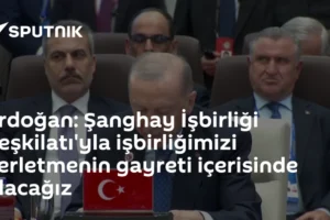 Erdoğan: Şanghay İşbirliği Teşkilatı'yla işbirliğimizi ilerletmenin gayreti içerisinde olacağız