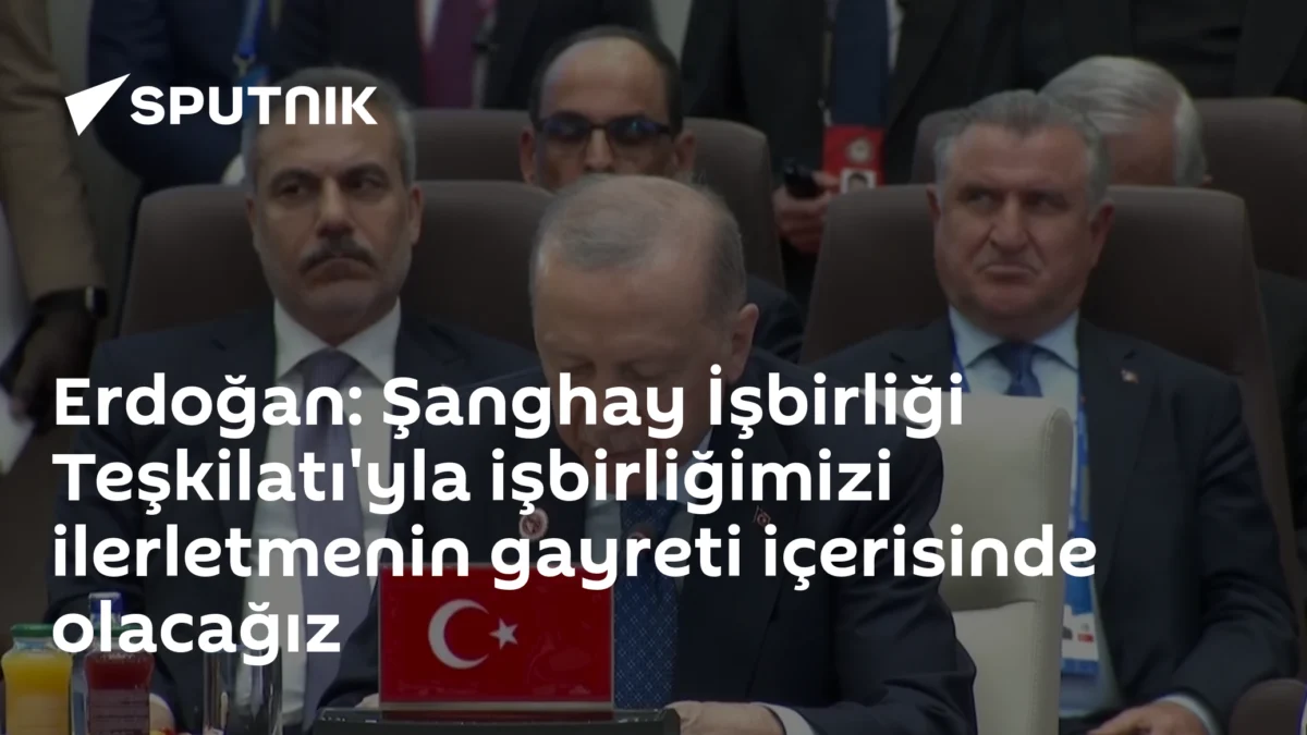 Erdoğan: Şanghay İşbirliği Teşkilatı'yla işbirliğimizi ilerletmenin gayreti içerisinde olacağız