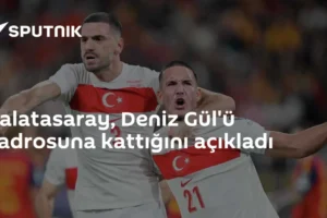 Galatasaray, Deniz Gül'ü kadrosuna kattığını açıkladı