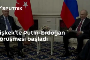 Bişkek'te Putin-Erdoğan görüşmesi başladı