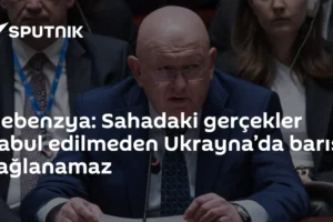Nebenzya: Sahadaki gerçekler kabul edilmeden Ukrayna’da barış sağlanamaz
